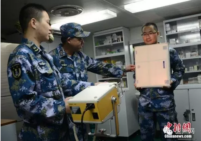 广州总医院胸痛中心利用医疗物联网技术为亚丁湾护航编队提供远程急救服务