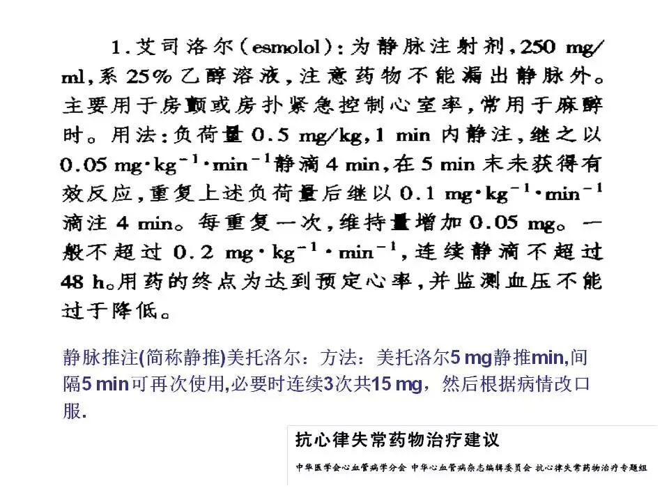 舒茂琴:抗心律失常药物临床应用——老药新用