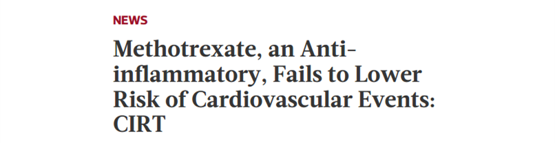 Methotrexate, an Anti-inflammatory, Fails to Lower Risk of Card.png